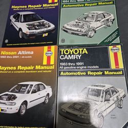 Older Foreign Car Manuals