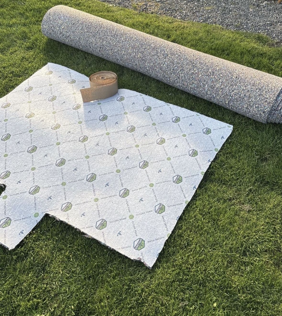 New Carpet Padding And Seam Tape