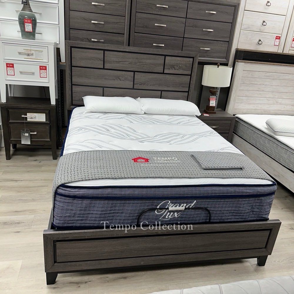 Queen Bed, Bedroom, Bed Frame