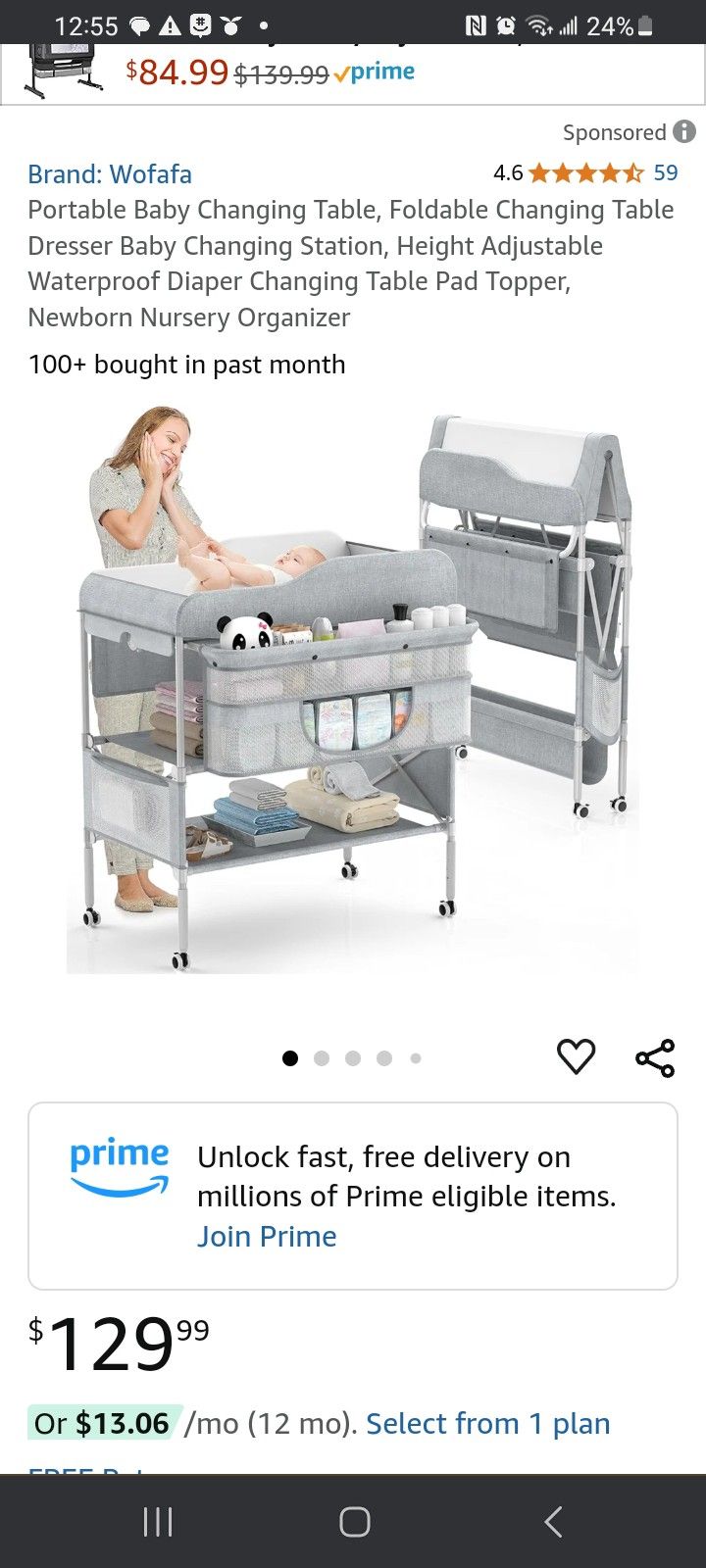 Changing Table - BABY