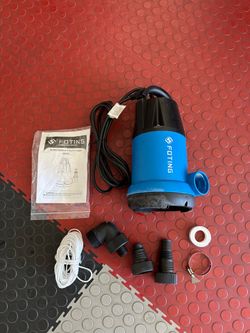 Sump Pump 1 HP