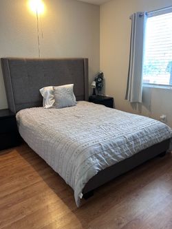 Queen bed