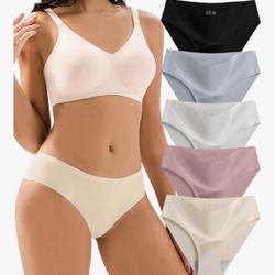 Women's Seamless Bikini No Show Underwear