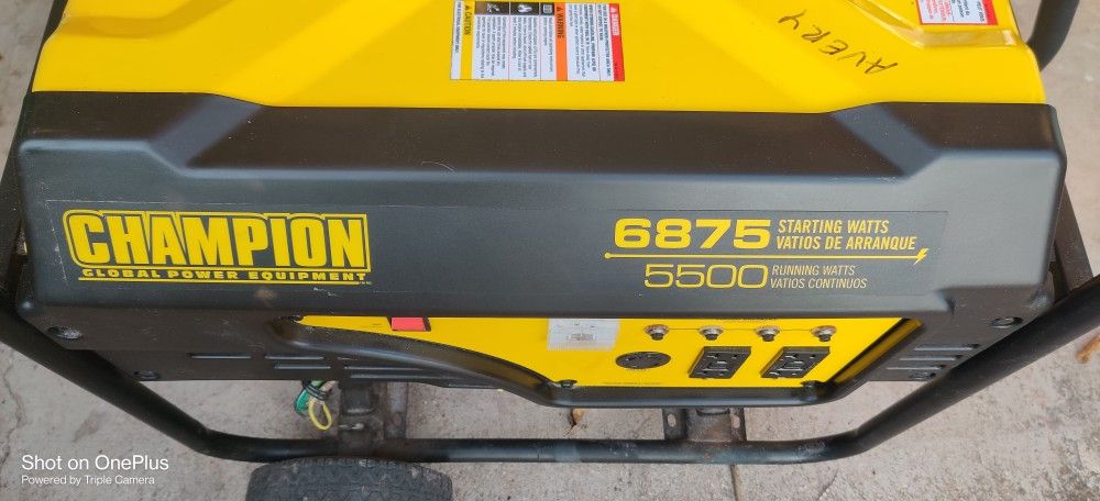 Champion Gas Generator