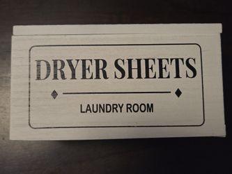 New True Living Dryer Sheet Box