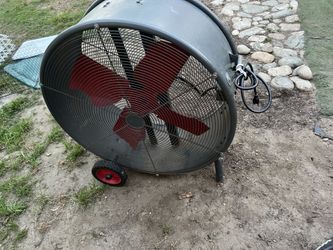 Outside fan