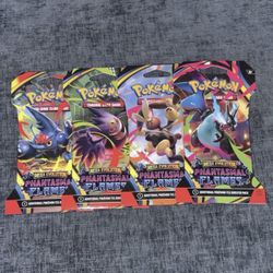 Pokemon Phantasmal Flames Sleeved Booster Packs 