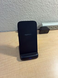 Amazon Basics Qi Wireless Charging Stand with Power Supply
