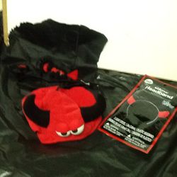 (Small) pet devil costume plus glow in dark head band