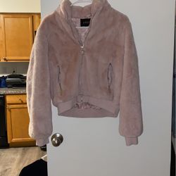 Pink Fur Jacket 