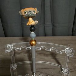 Pug Bead Pen  Little Pet Shop 