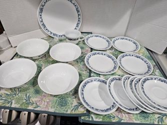 Vintage Corelle Old Town Blue Onion
