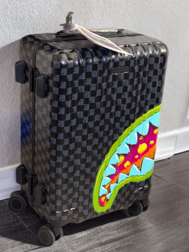 Sprayground Slime Takeover Hard Shell Luggage – Sold Out Forever! Limited Edition