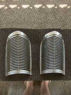 Chrome Detailed Turn Signal Covers