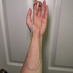 Moissanite Tennis Chain