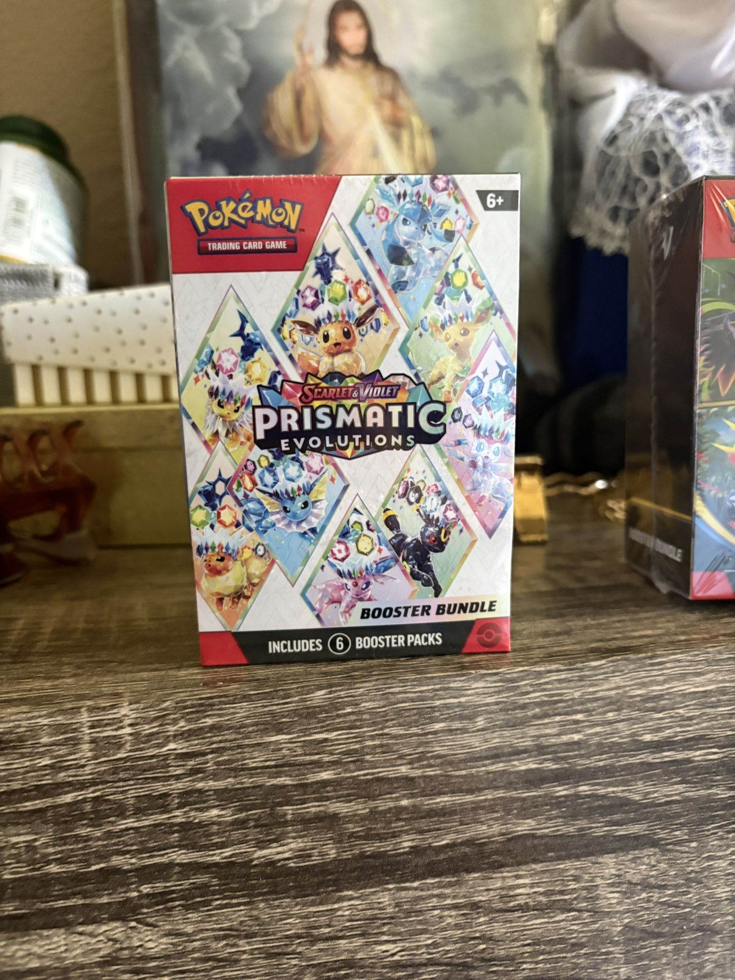 pokemon prismatic card pack PRISMATIC EVOLUTION BOOSTER BUNDLE main image 0