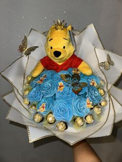 Hand Maid Forever Roses Pooh