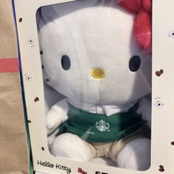 Hello Kitty Starbucks Plush