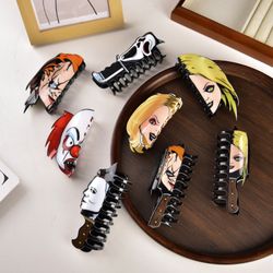Horror Hair Clips 