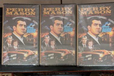 Lot of 3 Perry Mason The Collector's Edition VHS Set