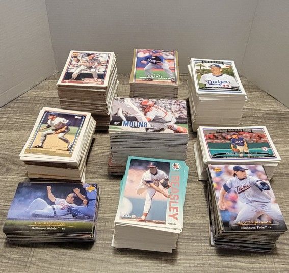 Baseball Cards - Fleer '92 & Upper Deck and more