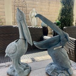 Outdoor Decor Pelicans