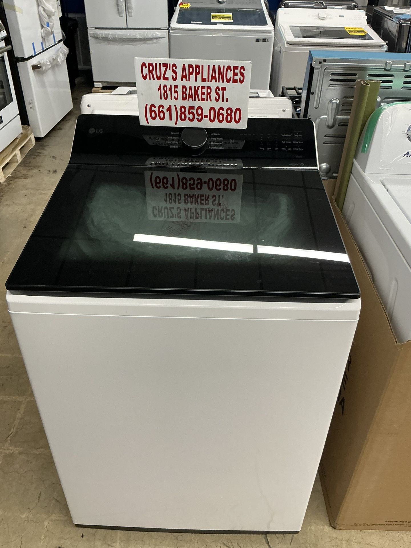 Cruz S Appliances Sales Brand New LG Washer