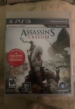 #####•Ps3•”ASSAsSINS CREED 3” ####