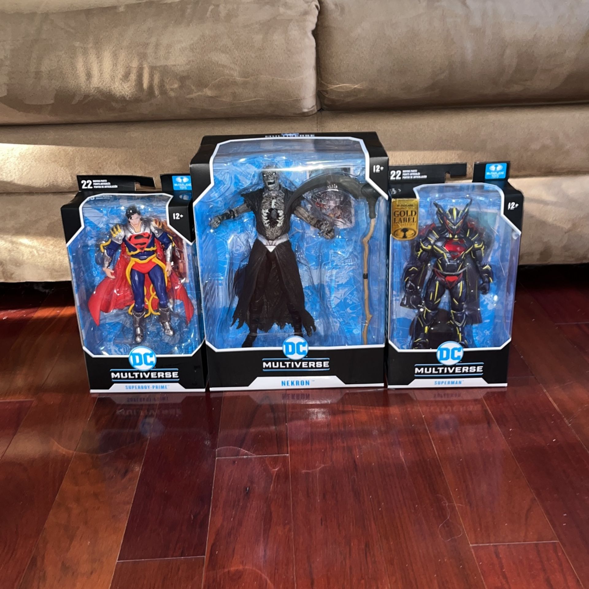 DC MULTIVERSE NEKRON SUPERBOY & SUPERMAN