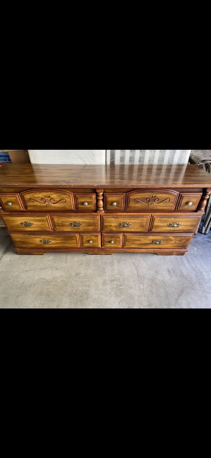 6 Drawer Dresser Tv Stand Media Console $230