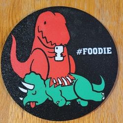 3d Printed #foodie Sign