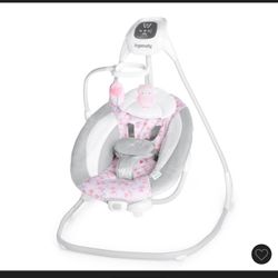 Ingenuity Pink Baby Swing