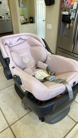 UPPA Baby Pink Car Seat with Base