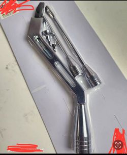 Polished Billet Aluminum GM Column Shifter Turn Signal Lever Hazard Tilt KIT