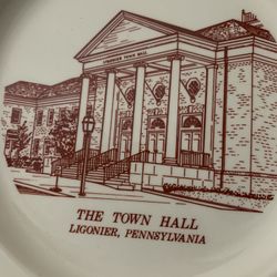 1970 Ligonier, PA Commemorative Plate