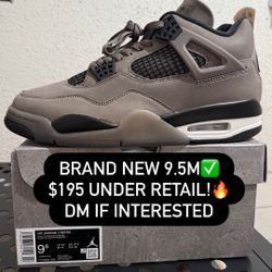 Jordan 4 Cave stone 9.5M