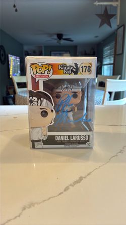 Signed Funko Pop Daniel LaRusso Karate Kid #178