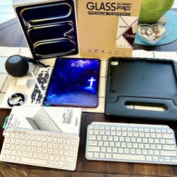 Like New (Pristine Condition) iPad Pro 13” M4 (512GB, WiFi + Cellular, Unlocked) + AppleCare+ & Bundle