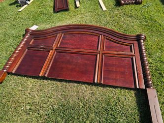 Headboard with frame