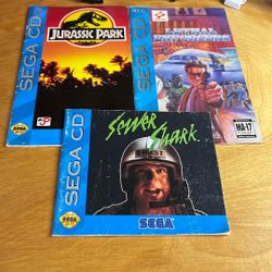 Sega CD And CD 32x Manuals