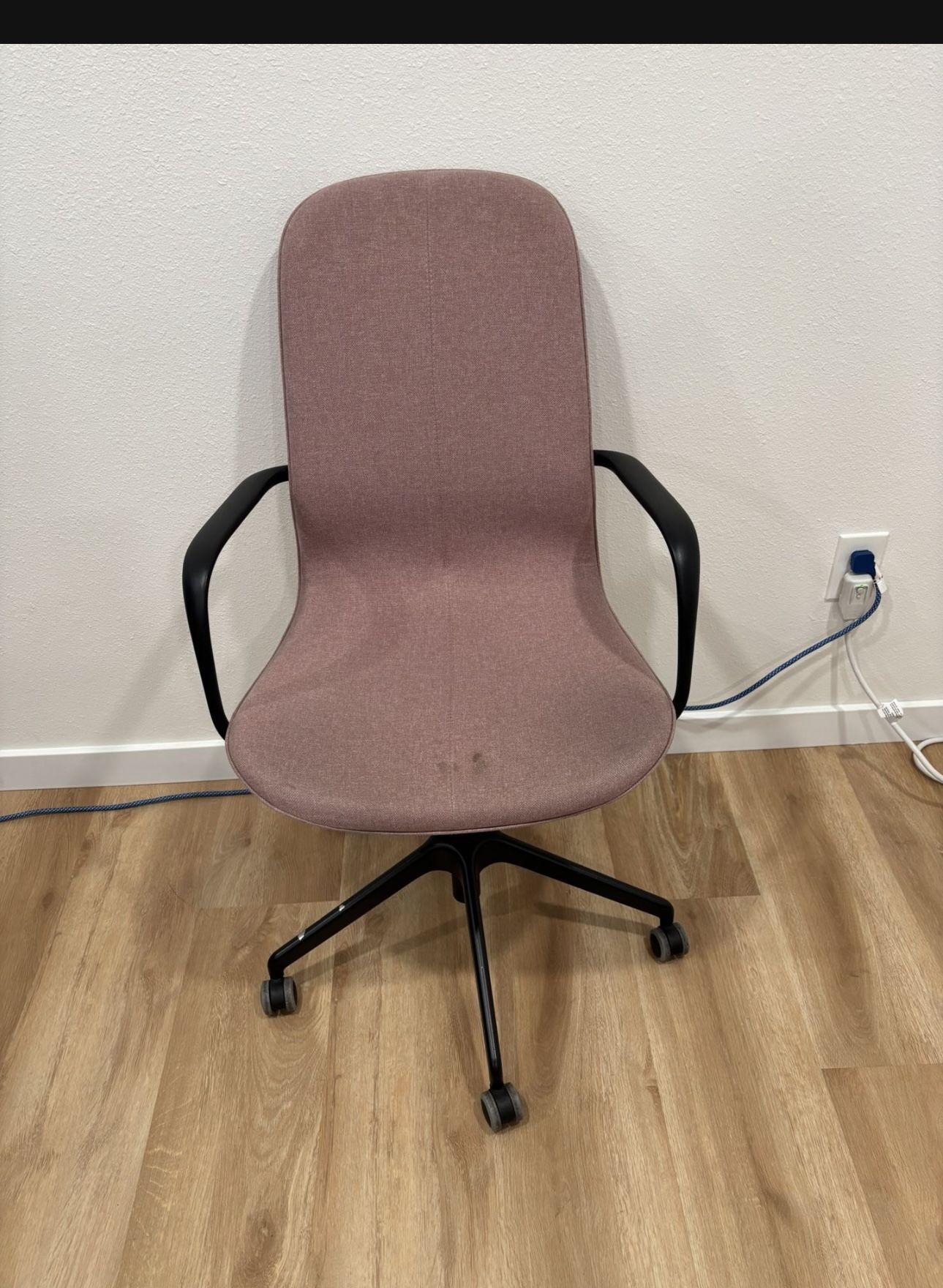 IKEA LÅNGFJÄLL Computer chair, Gunnared Pink Brown