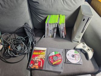 Microsoft Xbox 360 Console Bundle with Controller and 13 Games
