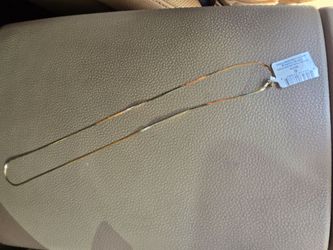 14K yellow gold chain necklace