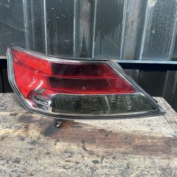 2009 2010 2011 Acura TL Left Driver Side Taillight