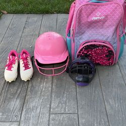 Girls Softball Equipment