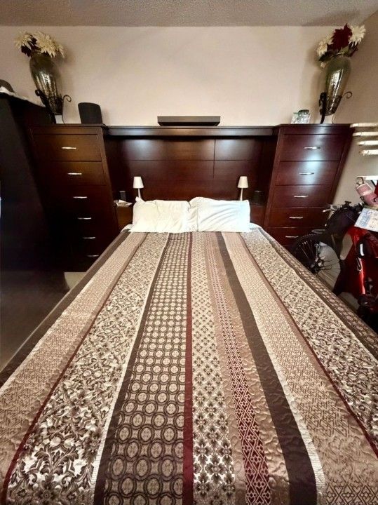 Lighted Bedroom Set Queen Size 