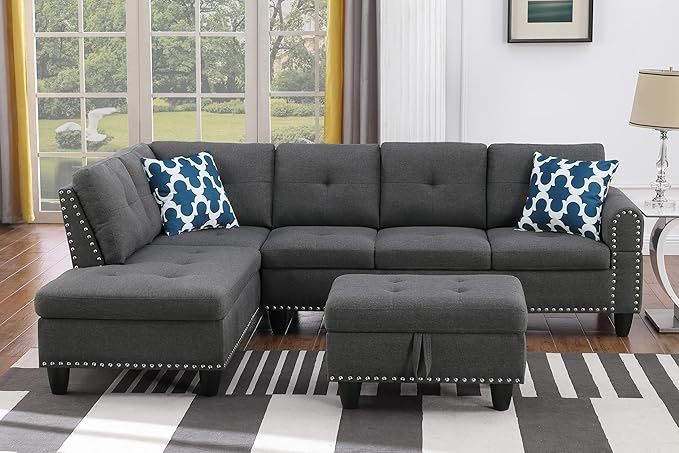 L Shaped Sectional Couch Convertible Sectional Couch
