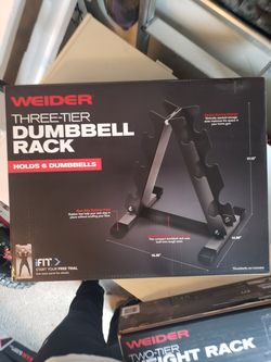 Dumbbell storage rack