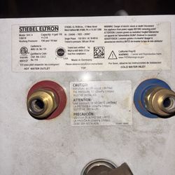 Stiebel Eltron Water Heater