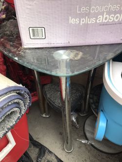 Glass table